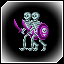 Vs. 2 Purple Skeletons