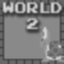 Complete World 2 without harming enemies or being Fire Mario