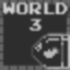 Complete World 3 without harming enemies or being Fire Mario