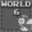 Complete World 6 without harming enemies or being Fire Mario
