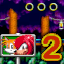 Knuckles Speeding in Mystic Cave 2