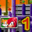 Knuckles Speeding in Oil Ocean 1