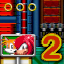 Knuckles Speeding in Metropolis 2