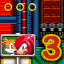 Knuckles Speeding in Metropolis 3