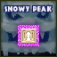 Snowy Peak Perfect Crystal