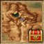 World map zoomed in on Neos with a treasure chest in the corner