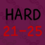 Hard Levels 21-25