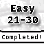 Beat Easy puzzles 21 - 30