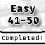 Beat Easy puzzles 41 - 50