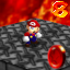 Red Challenge in Bowser's Fiery Fortress