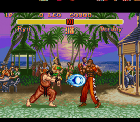 Ending for Super Street Fighter 2-Vega (Super NES)