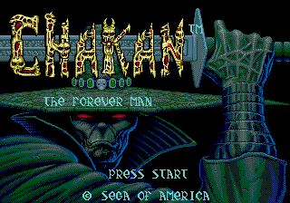 Chakan: The Forever Man (Mega Drive) · RetroAchievements