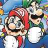 Super Mario Bros. Deluxe game badge