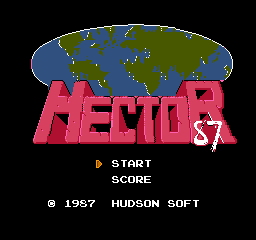 Starship Hector | Hector '87 (NES/Famicom) · RetroAchievements