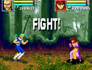 Yu Yu Hakusho: Sunset Fighters - Mega Drive - 2 Players [Longplay] 