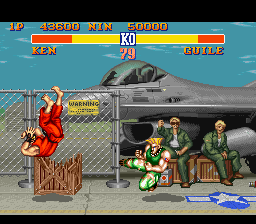 Street Fighter II Turbo Hyper Fighting (SNES) - Guile 