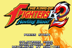 King of Fighters EX2, The: Howling Blood (Game Boy Advance