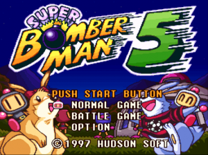 Super Bomberman 5: Normal Game Part 15: Zone 5 (Final Boss I