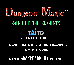 Amazon.com: Dungeon Magic - Nintendo NES : Video Games