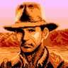 Indiana Jones and the Last Crusade (Taito) game badge