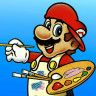 Mario Paint game badge