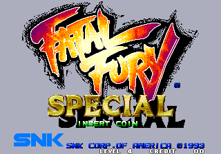 Play Arcade Fatal Fury Special / Garou Densetsu Special (set 1