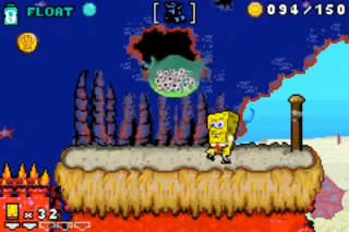 SpongeBob SquarePants: Revenge of the Flying Dutchman Game Boy Advance