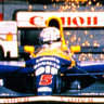 Nigel Mansells World Championship Racing game badge