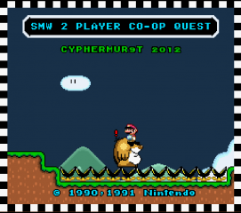 2 PLAYER SIMULTANEOUS! Super Mario World CO-OP Hack, Multiplayer Hack: SMW Co  Op