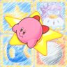Kirby's Star Stacker game badge