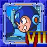 Mega Man 7 game badge