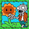 ~Unlicensed~ Plants vs. Zombies game badge