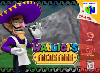 waluigi's taco stand n64