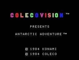 Antarctic outlet Adventures Colecovision