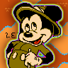 Mickey's Safari in Letterland game badge