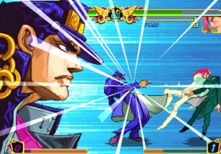 jogo Jojo's Bizarre Adventure ps1