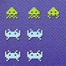 Simple 1500 Series Vol. 73: The Invaders - Space Invaders 1500 game badge