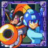 Mega Man & Bass game badge