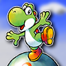 Yoshi Topsy-Turvy | Yoshi's Universal Gravitation game badge