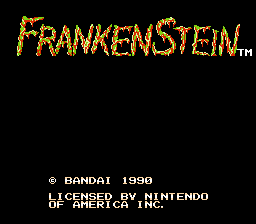 Frankenstein: The Monster Returns (NES/Famicom