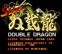 SNES A Day 105: Super Double Dragon - SNES A Day