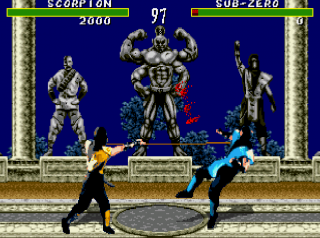 Mortal Kombat 2 (Genesis)- Sub-Zero's Fatalities 