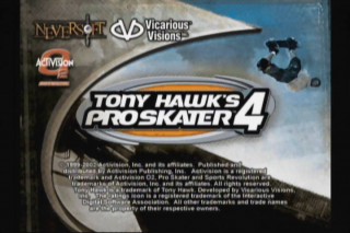 Tony Hawk's Pro Skater 4 (PS2) - College: Goals 