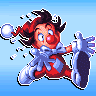 Kid Klown in Crazy Chase (SNES)