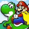 Super Mario World: Super Mario Advance 2 game badge