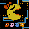 Ms. Pac-Man (Namco) game badge