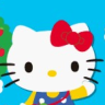 Hello Kitty no Paku Paku & Logic game badge