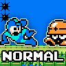[Difficulty - Normal Mega Man Hacks] game badge