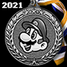 RetroOlympics 2021 [Silver] game badge