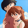 Shinseiki Evangelion: Girlfriend of Steel 2nd Portable game badge